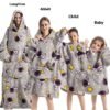 285f0671-cee1-4ab4-b48f-3958fcaeac3b_trans.jpeg Lazy Blanket Hooded Lengthened Bare Thickened Women's Home Pajamas